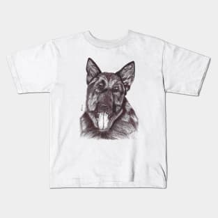 GERMAN SHEPHERD Kids T-Shirt